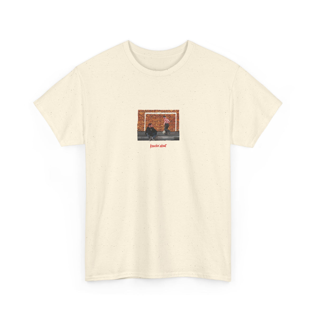 Knockin about' Hand drawn T