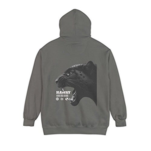 Black Cat Roaring Unisex Hoodie