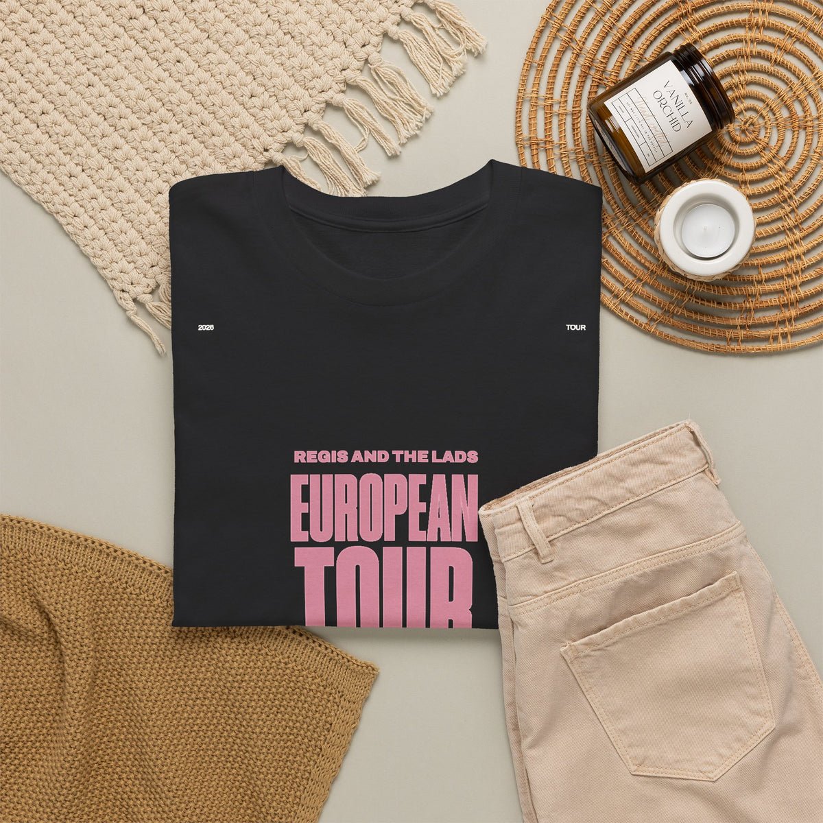European Tour Band Style T