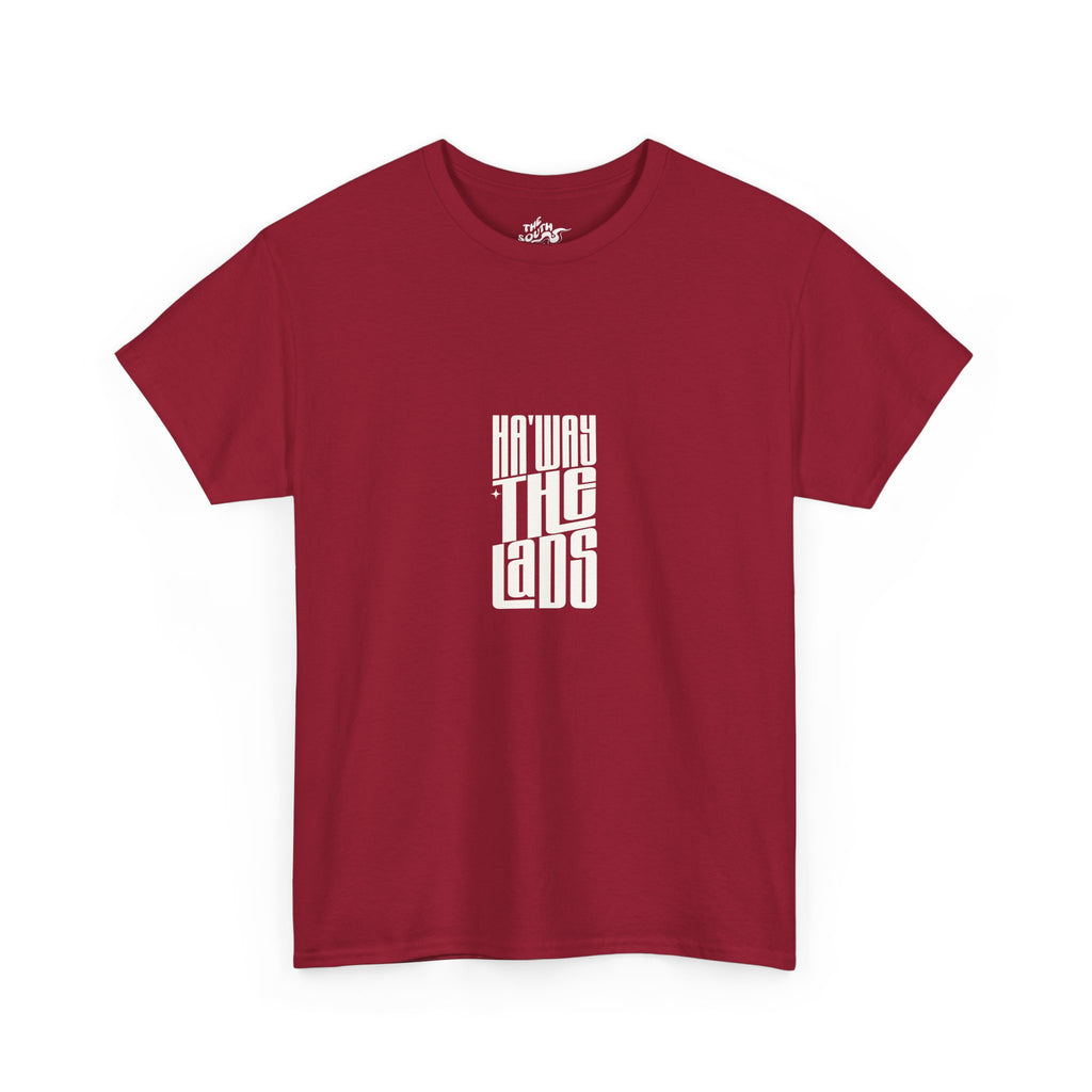 Cardinal Red Ha’way The Lads Graphic Centre T-shirt