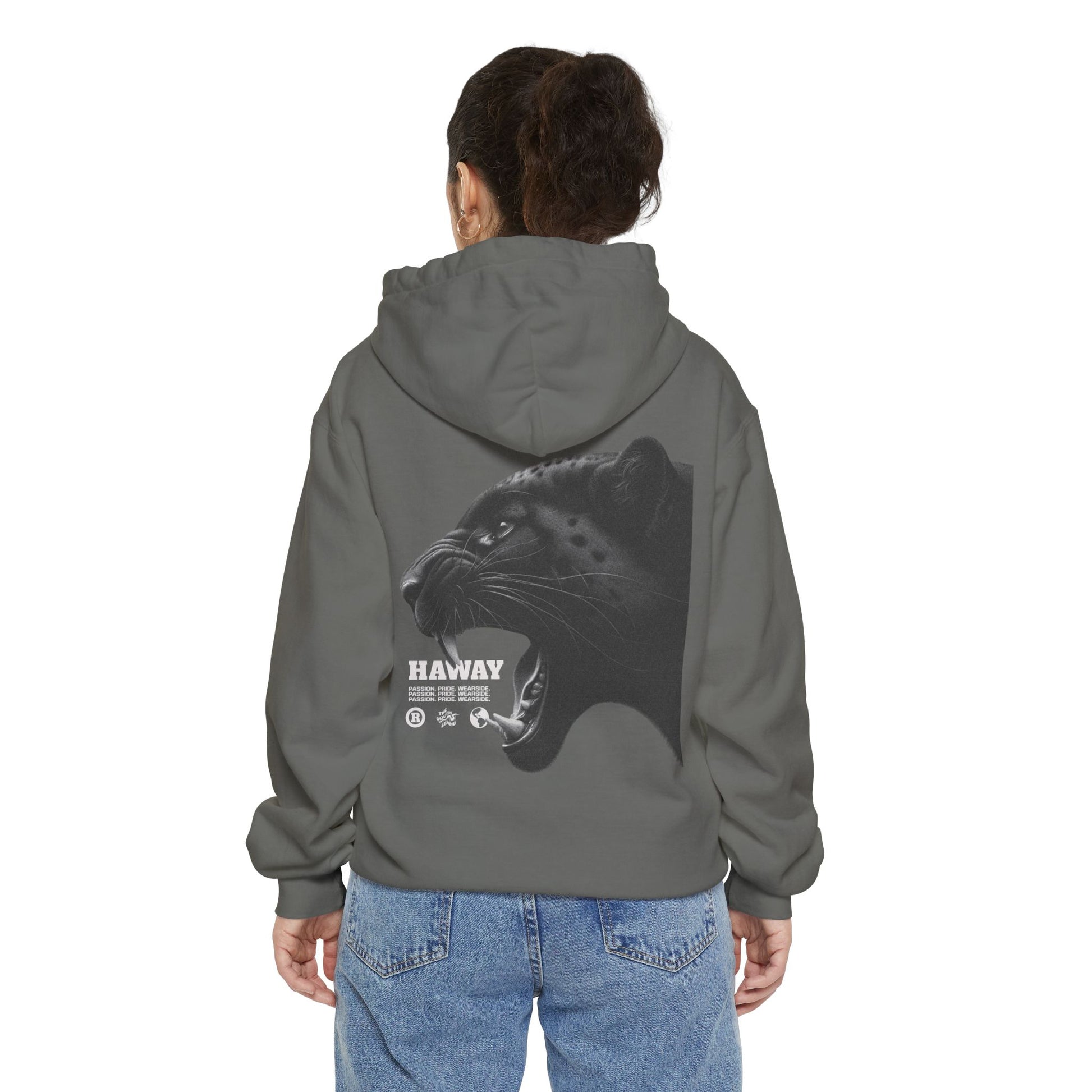 Black Cat Roaring Unisex Hoodie