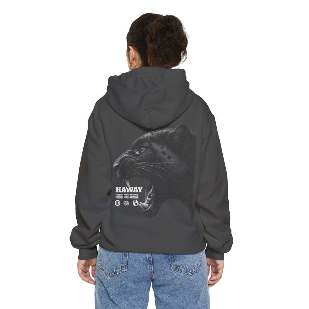 Black Cat Roaring Unisex Hoodie