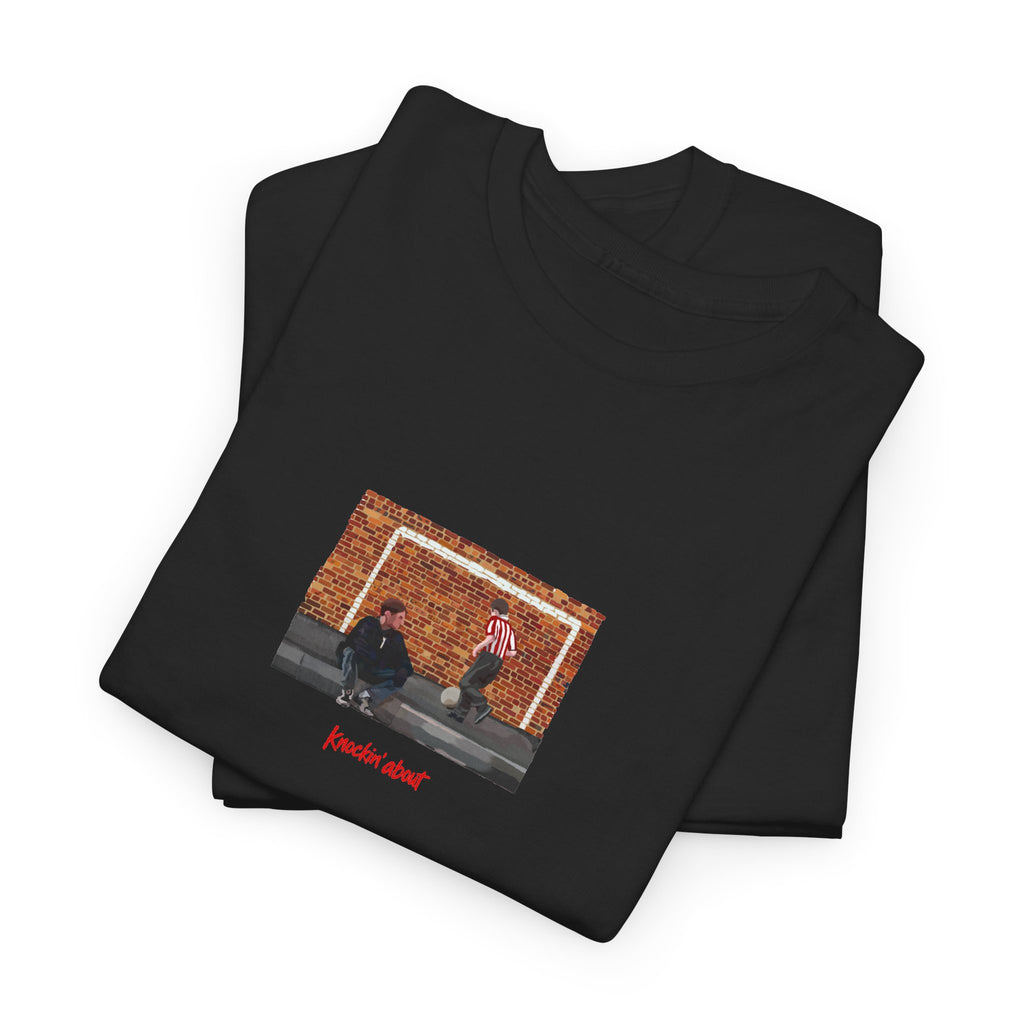 Knockin about' Hand drawn T