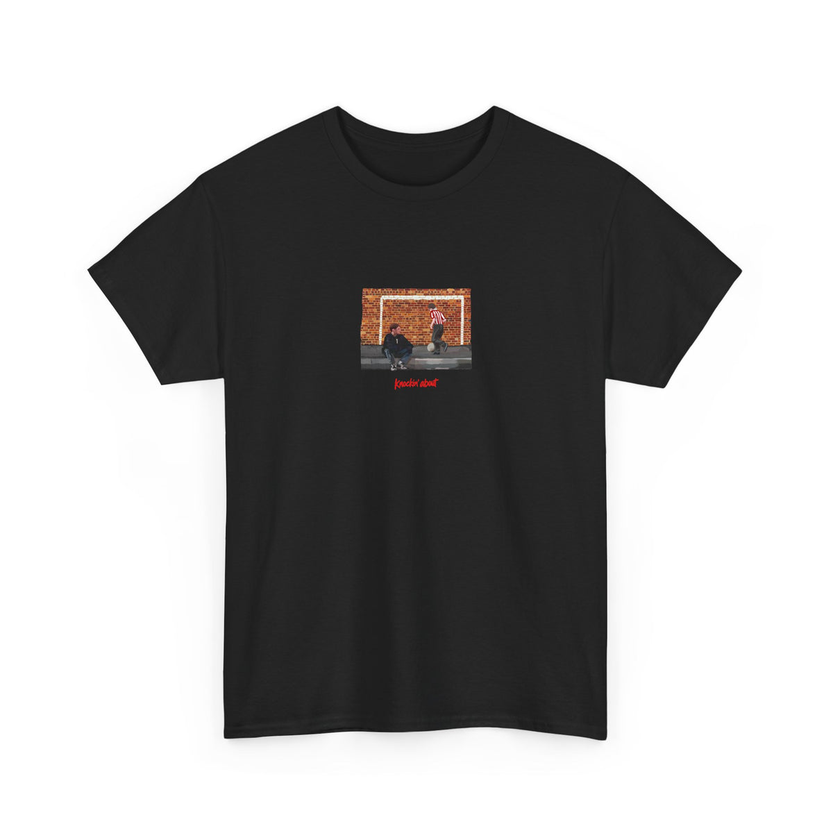 Knockin about' Hand drawn T