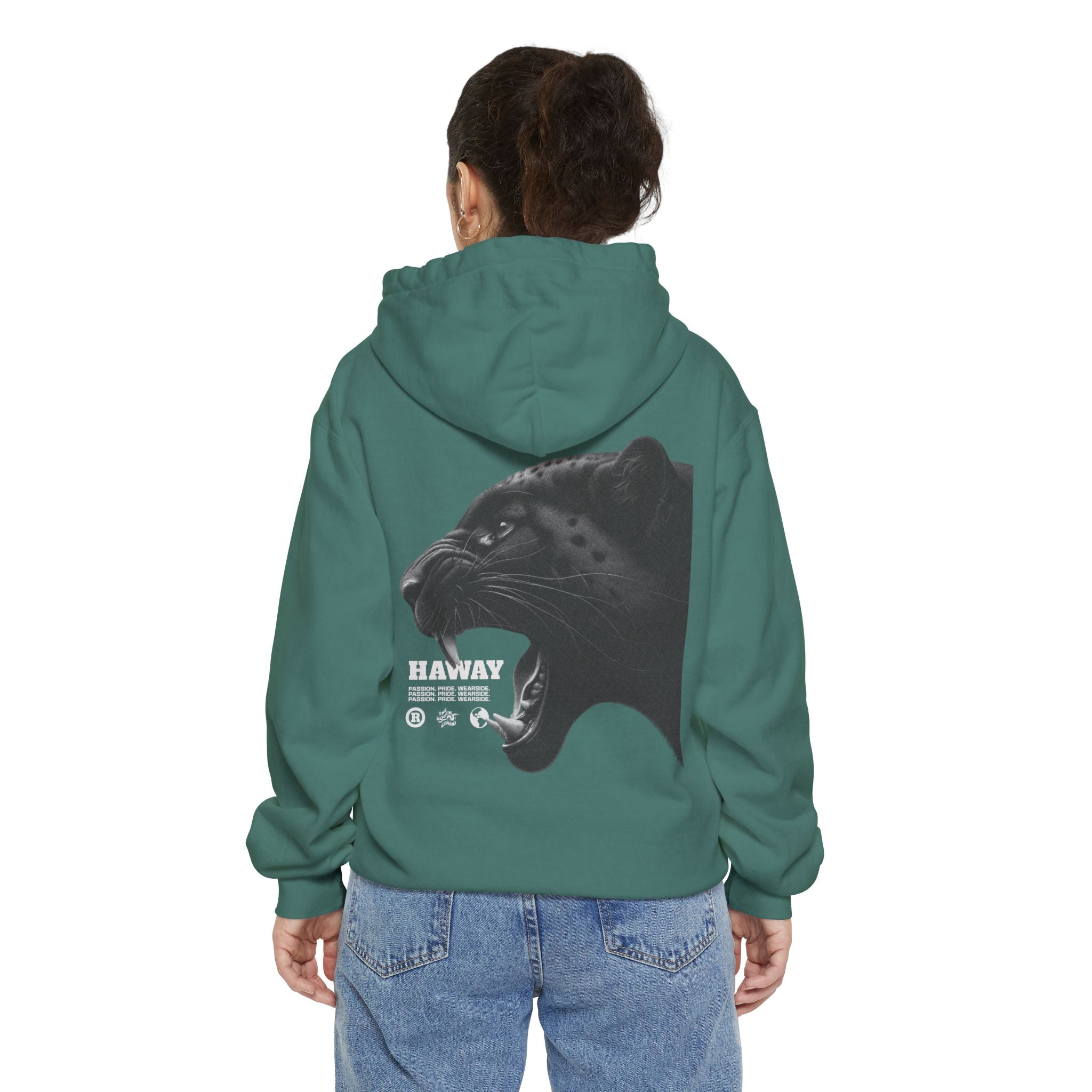 Black Cat Roaring Unisex Hoodie
