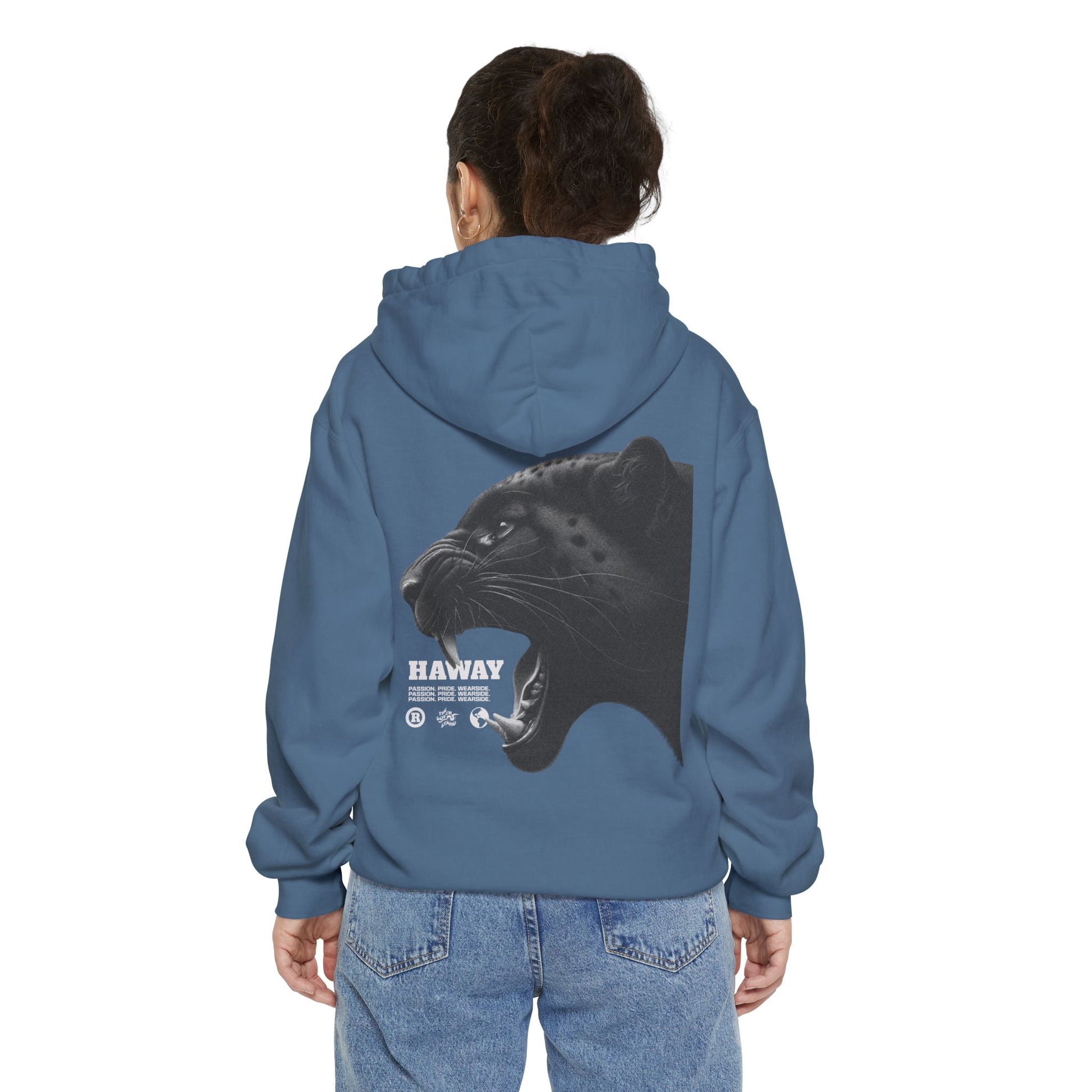 Black Cat Roaring Unisex Hoodie