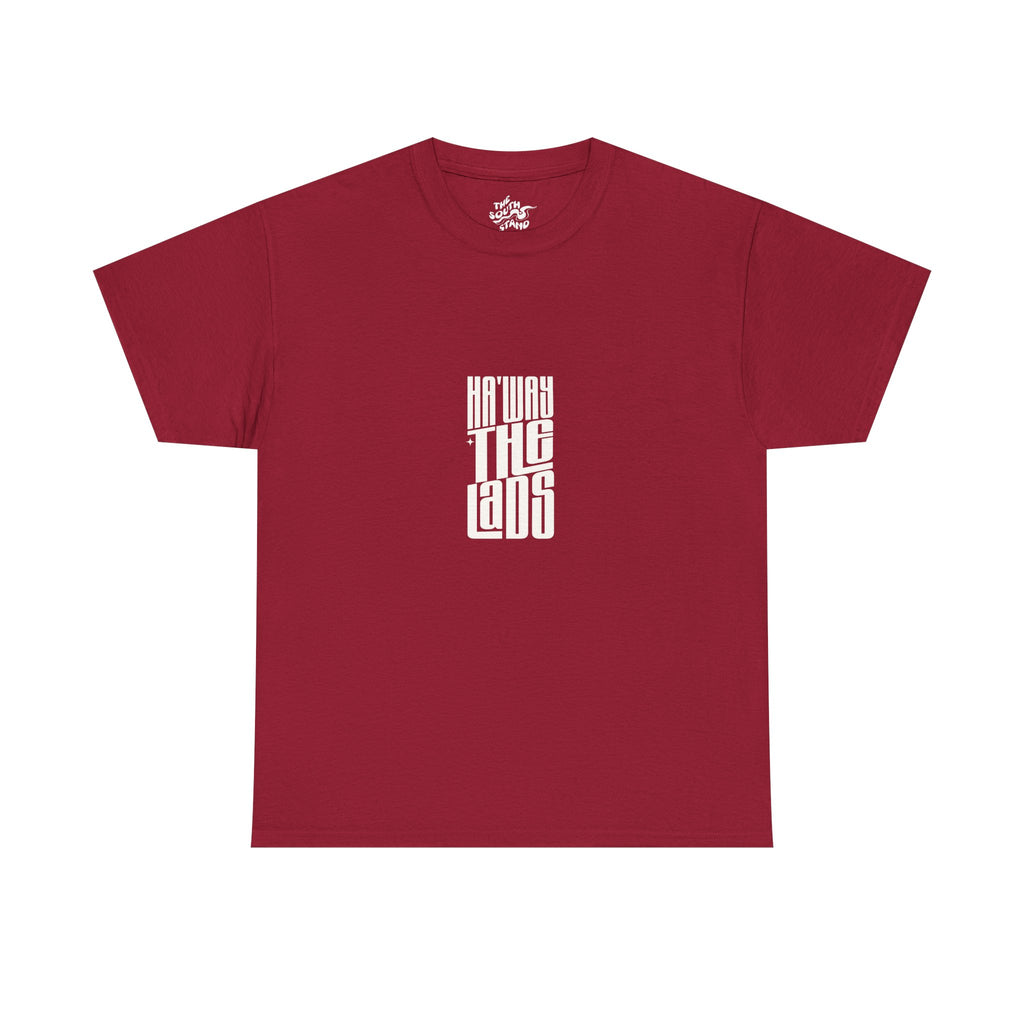 Cardinal Red Ha’way The Lads Graphic Centre T-shirt