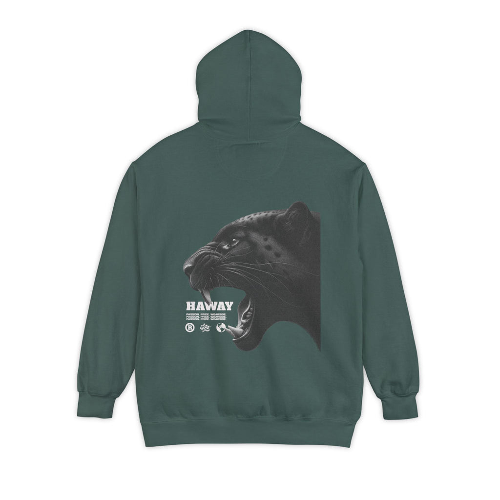 Black Cat Roaring Unisex Hoodie