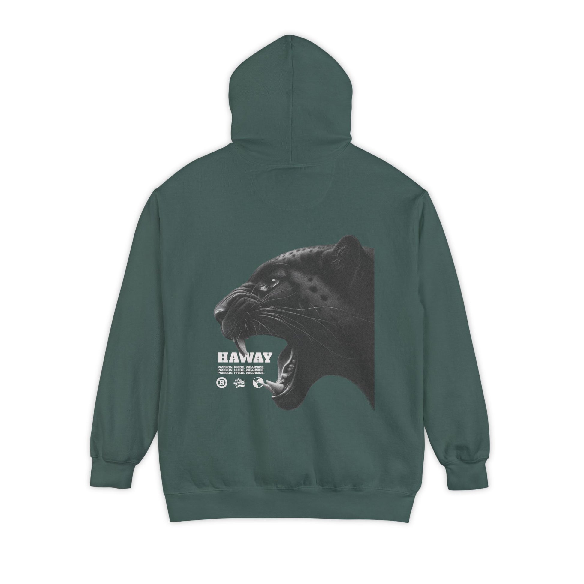 Black Cat Roaring Unisex Hoodie