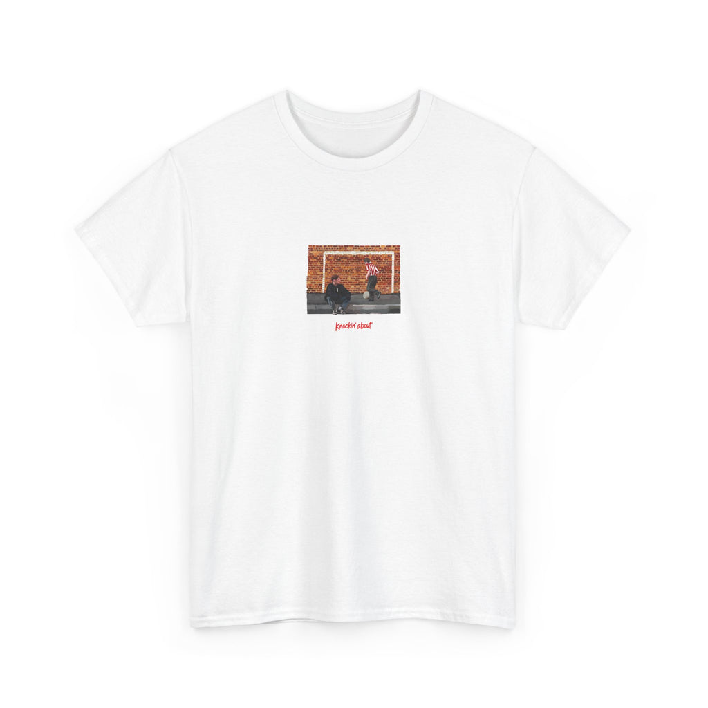 Knockin about' Hand drawn T