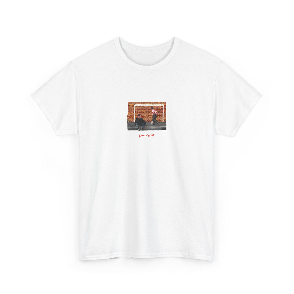 Knockin about' Hand drawn T