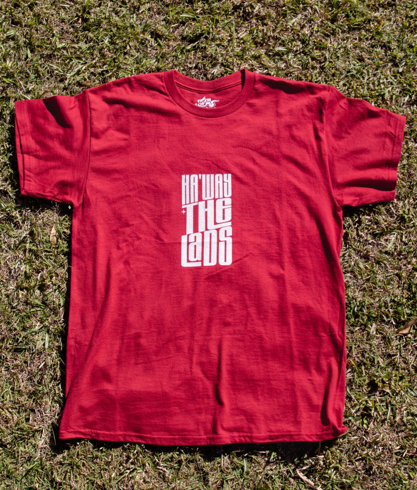 Cardinal Red Ha’way The Lads Graphic Centre T-shirt