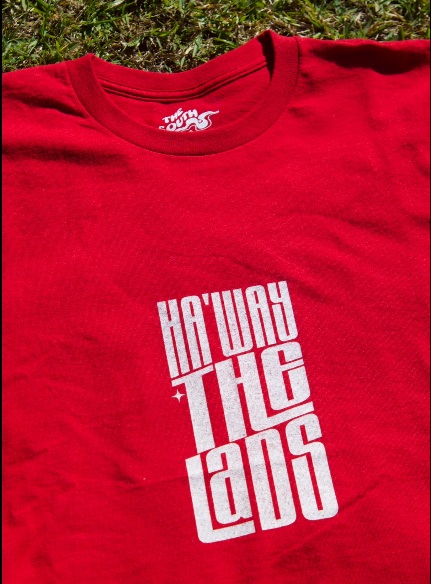 Cardinal Red Ha’way The Lads Graphic Centre T-shirt