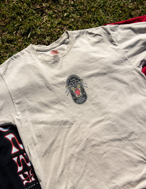 Black Cat Centre Tee
